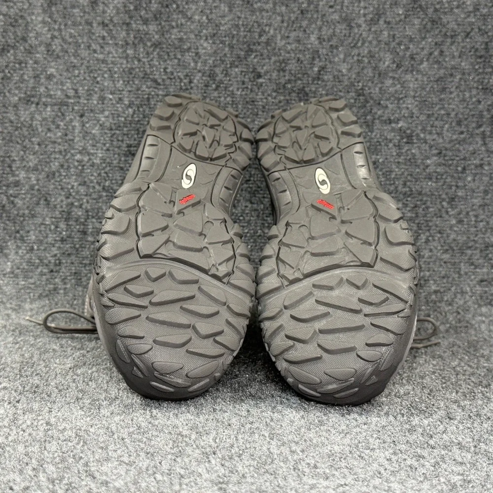 Salomon Winter Hiking Boots Men's 8.5‎ Grey Waterproof Thinsulate Insulated Snow